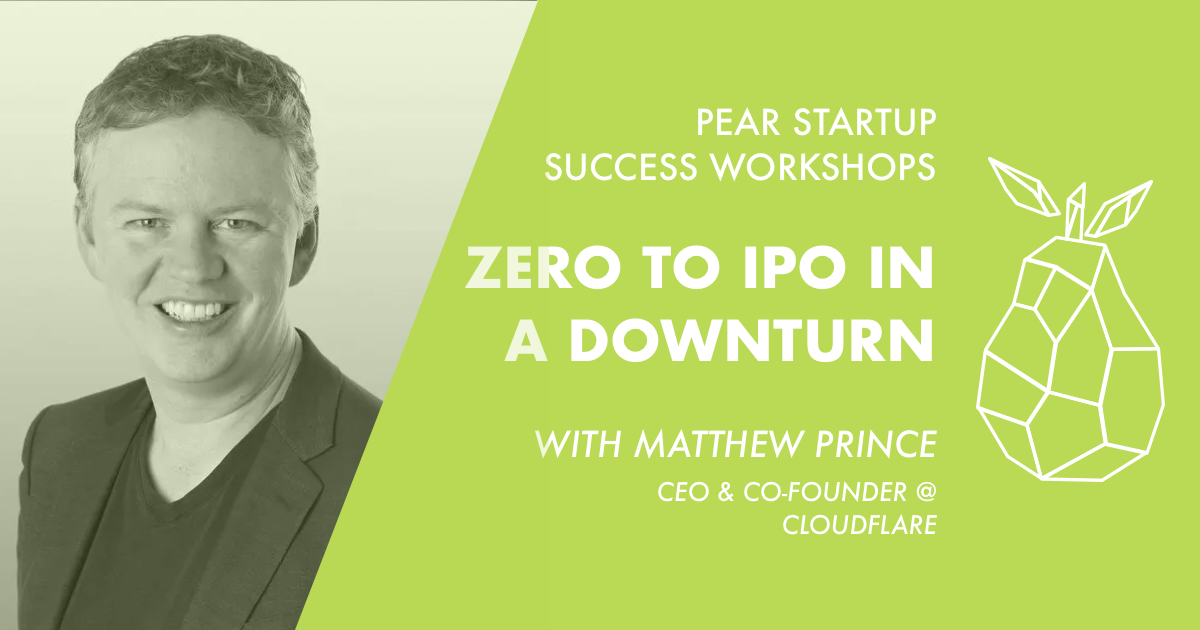 Zero to IPO in a Downturn