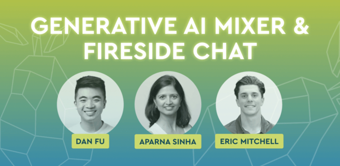 resources Pear VC: Generative AI Mixer and Fireside Chat with Stanford Researchers