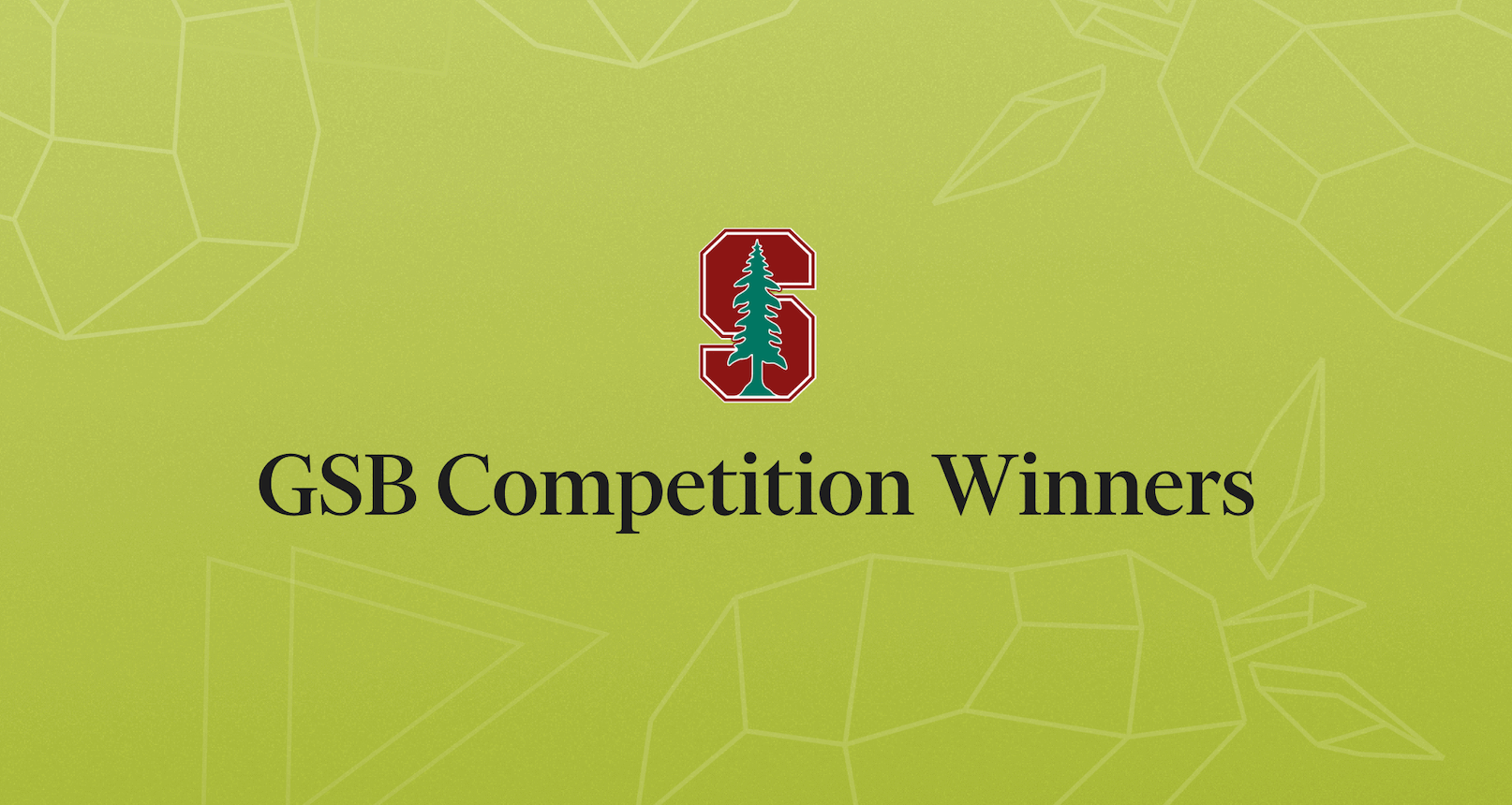 Pear Competition: Stanford GSB Winners