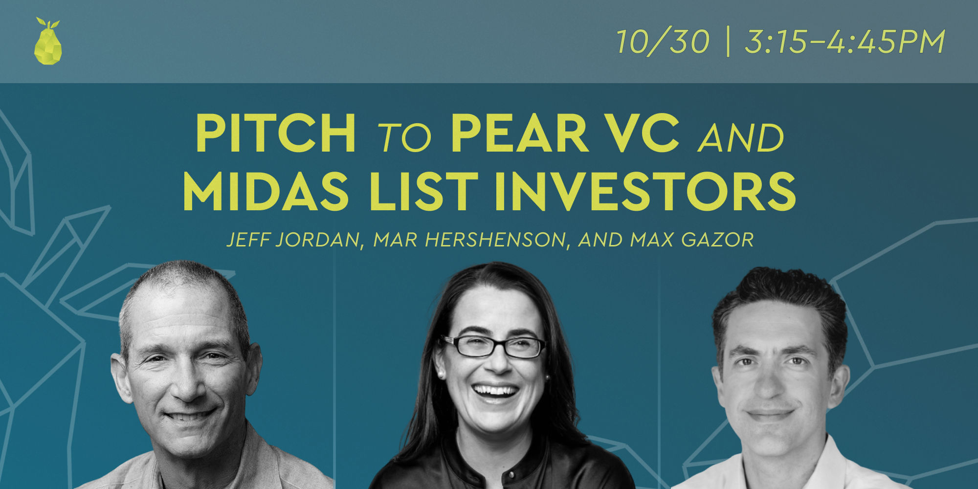 Pitch to Midas List Investors!
