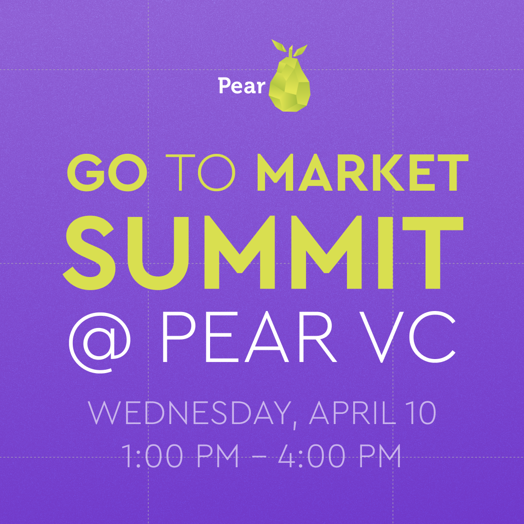 resources Go-To-Market Summit @ Pear VC