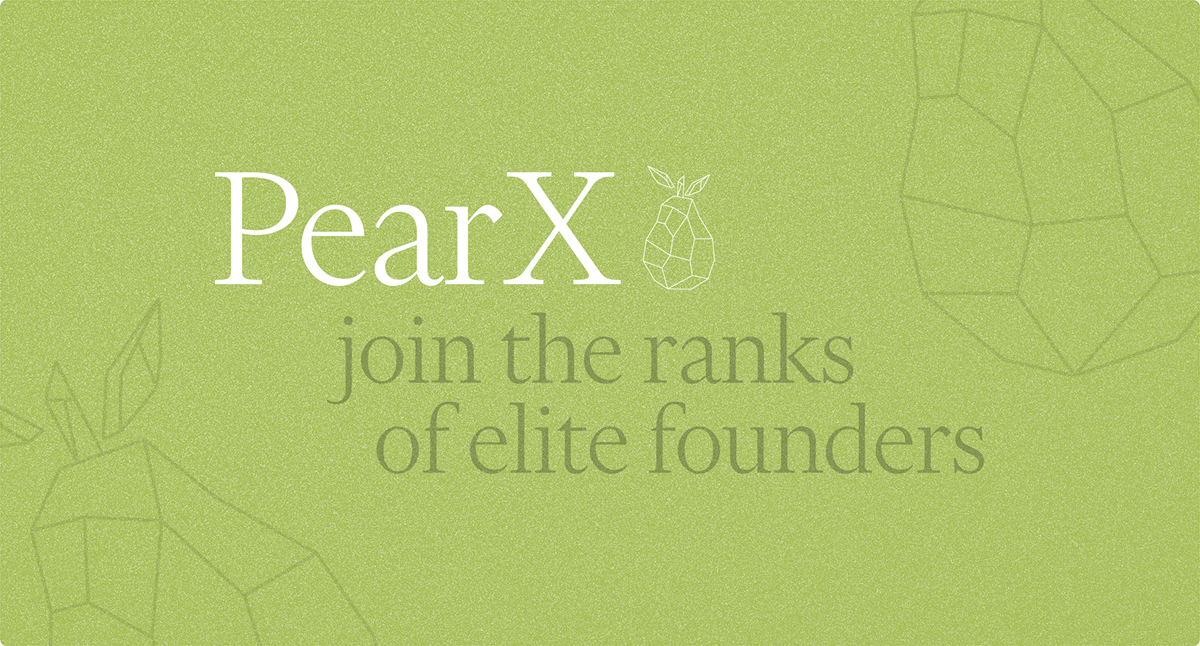 PearX: join the ranks of elite founders