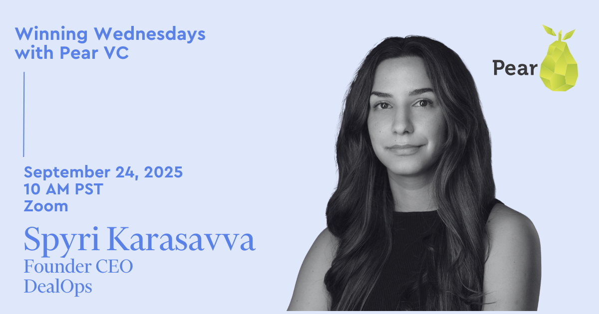 Winning Wednesdays with Pear VC: How to Price, Discount and Win as an Early-Stage Startup (Part Two!)