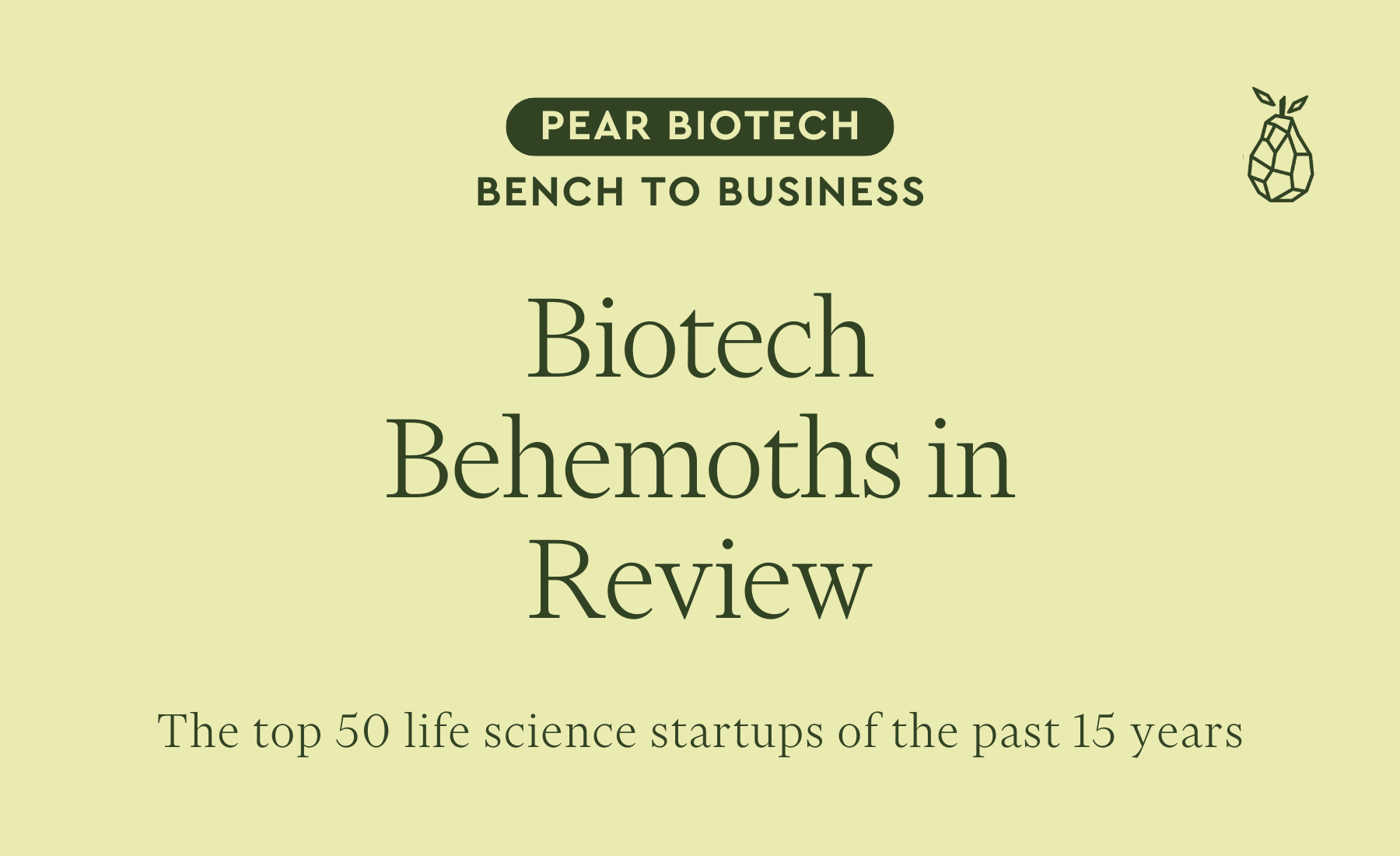 Biotech Behemoths in Review